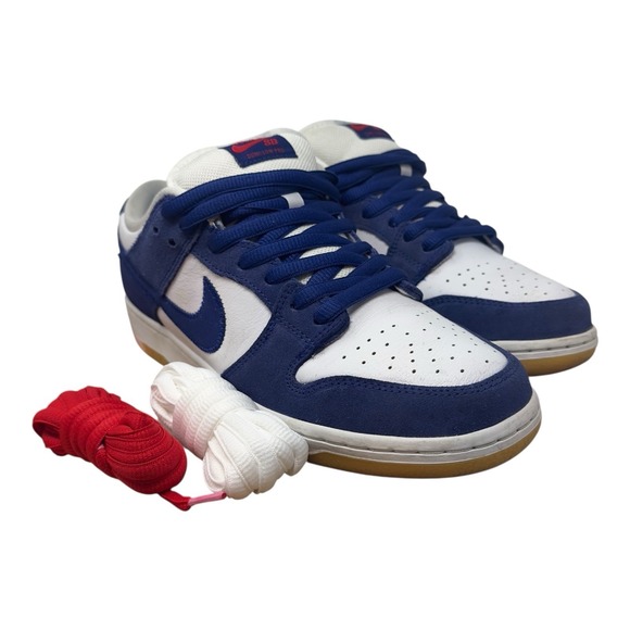 Nike SB Dunk Low Premium Los Angeles Dodgers Blue White L A. do9395-400 - Picture 14 of 15